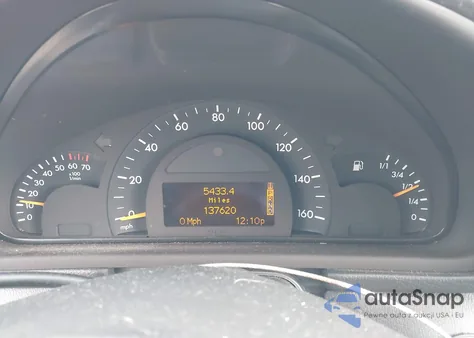 2001 Mercedes-Benz C 320 from USA, damaged, VIN WDBRF64JX1F043754